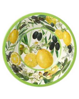Certified International Limone Melamine Set of 6 All Purpose Bowls