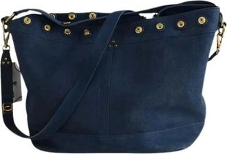 Jerome Dreyfuss Pre-owned Bucket Bags, female, Blue, Size: ONE SIZE Pre-owned Ben Bucket Bag