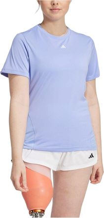 adidas (WMNS) adidas Designed for Training T-shirt Asia Sizing Blue Spark IY9162