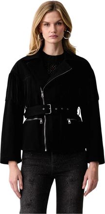 Liu Jo Chaqueta vaquera - Jackets - Mujer - Negro - XS