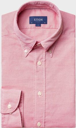 Eton Mens Slim Royal Oxford Dress Shirt