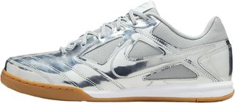 Nike Nike Gato LV8 Mens Shoes (IB3566-001, Metallic Silver/White/Gum Light Brown/Metallic Silver), Metallic Silver/White/Gum Light Brown/Metallic Silver, 9