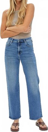 Hidden Jeans Tracey Straight Jeans In Medium Dark