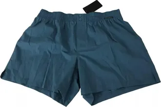 Dolce & Gabbana Blue Cotton Regular Boxer Shorts Mens Underwear