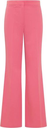 Stella McCartney Iconische Flared Broek - Dames - Wijde Broeken - Rood - M - Broeken