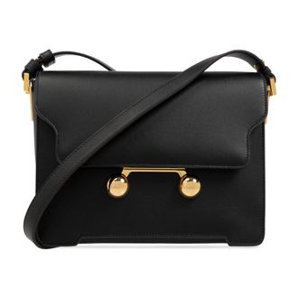 Marni Cross Body Bags, female, Black, Size: ONE SIZE Trunkaroo Shoulder Bag