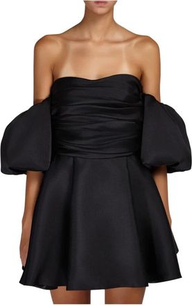 Doris S Elegante Turquoise Jurk - Dames - Feestkleedjes - Zwart - XS - Kleedjes