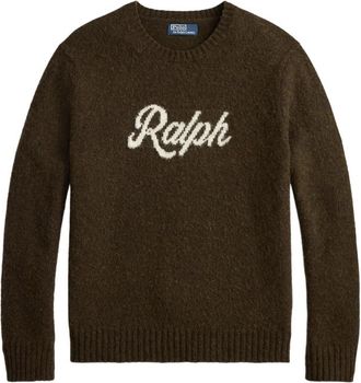Ralph Lauren Logo-intarsia Crew-neck Sweater