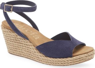 Pedro Garcia Afra Ankle Strap Sandal in Ink Castoro at Nordstrom, Size 6.5Us