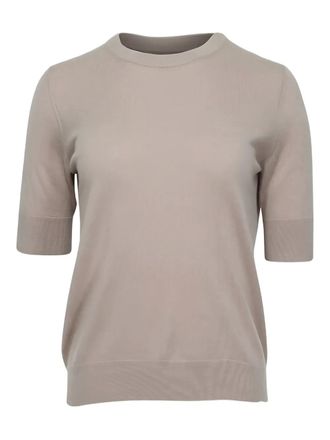 arch4 short-sleeve knitted T-shirt - Toni neutri