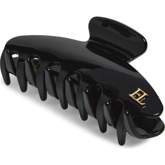 L. Erickson Signature Jumbo Claw Clip in Black Black at Nordstrom