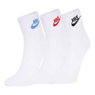 Nike Everyday Essential Ankle Socks 3 Pairs White DX5074-911