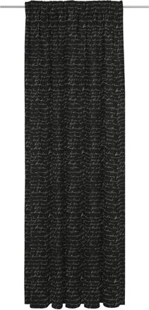 Adam Vorhang »Scribble« Multifunktionsband 1 Stk. tlg. aus Leinen und Bio-Baumwolle