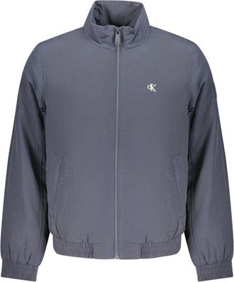 Calvin Klein Blue Polyamide Mens Mens Jacket
