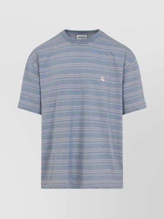 Carhartt Work in Progress striped cotton loose-fit t-shirt