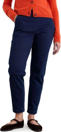 Seasalt Cornwall Waterdance Tapered Leg Pants in Dark Indigo Wash at Nordstrom, Size 16 Us