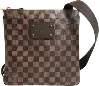 Louis Vuitton Pre-owned Cross Body Bags, female, Brown, Size: ONE SIZE Pre-owned Canvas louis-vuitton-bags