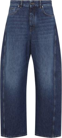 Givenchy Dark Blue Cotton Trousers-Uomo