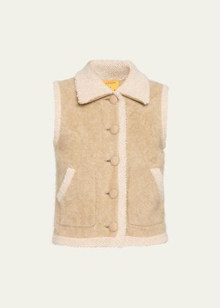 Guest In Residence Grizzly Wrangler Cashmere Vest