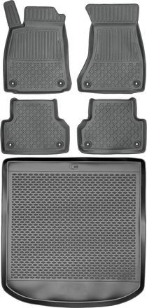 OEM Juego De Alfombrillas Para Coche Y Maletero Para Audi A4 B9 Sed&aacute;n (2015)