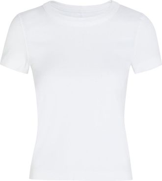 Free People Atlas Cotton T-shirt - White - L (UK16-UK18 / L)