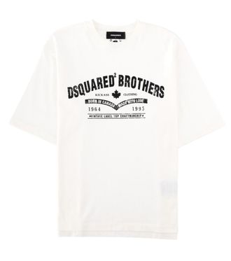 Dsquared2 White Crew Neck T-Shirt