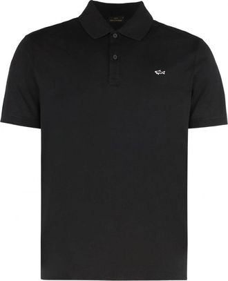 Paul & Shark Double cotton Pique polo shirt Size: 3XL, colour: BLA