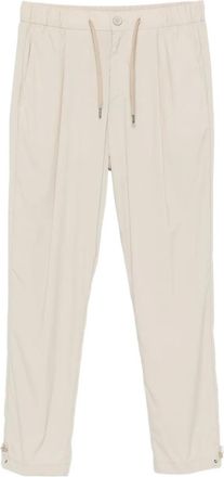 Herno Pantaloni plissé con coulisse - Toni neutri