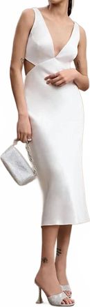 Sachin & Babi Sierra Midi Dress In White