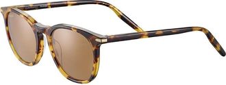 Serengeti Eyewear Arlie Polarized SS483004 Mens Sunglasses Tortoiseshell Size 52