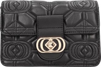 La Carrie Tassen.. Zwart - Dames - Schoudertassen - Zwart - ONE Size - Leer - Tassen