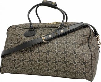 Celine Black Pvc Boston Bag (Pre-Owned)