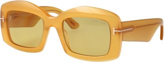 Tom Ford Womens Sunglasses Venetia Yellow Acetate