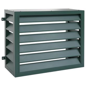 Hhg [nunca Usado] Cubierta Para El Sistema De Aire Acondicionado/intercambiador De Calor Hhg-560, Cubierta De La Rejilla Protectora, Metal 73 X 97 X 38 Cm