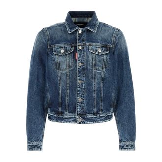 Dsquared2 Hombre, Chaquetas, Azul, Talla: 2XL