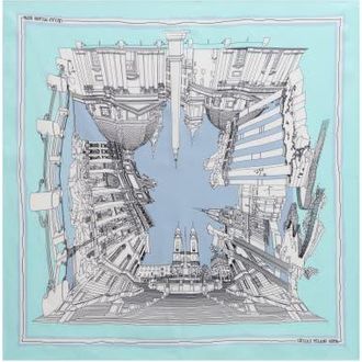 Câllas Milano ROMA Rome scarf in Blue-Green at Nordstrom, Size Large