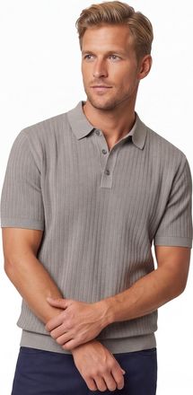 Gentiluomo Poloshirt Gentiluomo bruin 3 hals normale fit