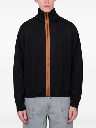 Gimaguas Cardigan con zip Alonso - Nero