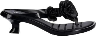 Melissa Thong Kitten Heel Petals AD - - Shoes - Donna - Nero - 39 EU