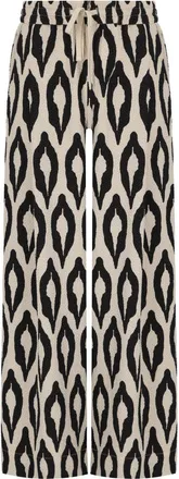 Essentiel PANTALONE KONTENT BIANCO NERO ESSENTIEL ANTWERP