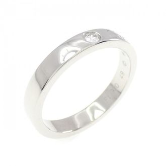 Cartier Platinum Platinum 950 Band Ring (Pre-Owned)