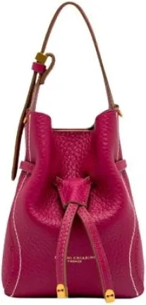 Gianni Chiarini Tassen, Dames, Paars, ONE Size, Leer, Sienna Bucket Bag