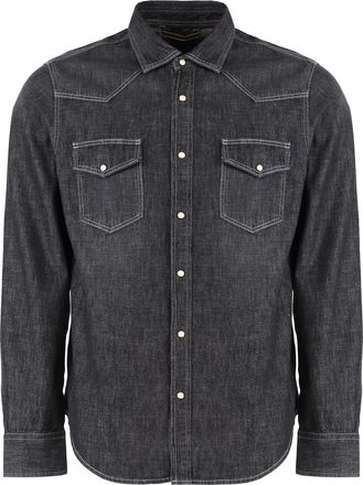Moorer Larrie Denim Shirt