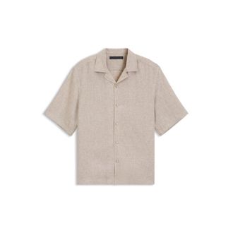 BOSS BY BECKHAM relaxed-fit linen shirt