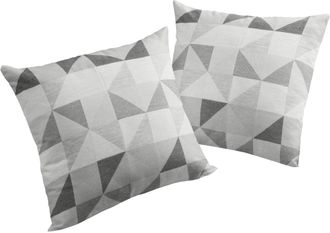 Wirth Dekokissen »Berlare« Kissenhülle ohne Füllung, 2 Stück