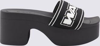 Alexander Wang Black Leather Sandals