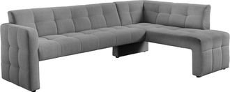 Exxpo Sofa Fashion Essbank »Barista, bequem und elegant, hohe Bodenfreiheit,« Eckbank Barista bequem und elegant, hochwertige Detailverarbeitung
