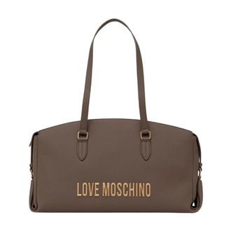Love Moschino Shopper tas - Dames - Tassen - Bruin - Maat: ONE Size Leer