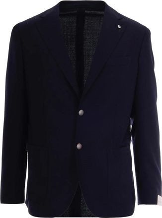Lubiam Blazers - Heren - Blazers - Blauw - L - Wol - Jassen