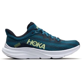 Hoka One One Hoka Solimar Textile Synthetic Mens Low Top Trainers - Blue Coral Butterfly - Size:UK 11.5